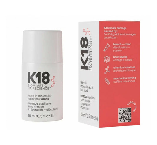 K18 HAIR Leave-In Molecular Repair Hair Mask 15ml