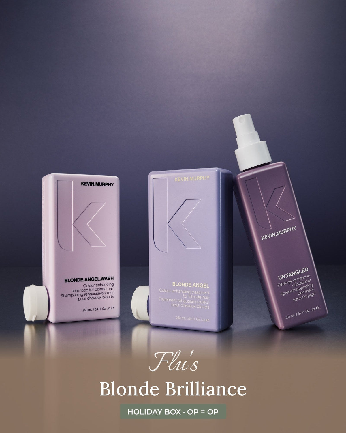Blonde Brilliance Holiday Box 2026 - Flu Hair and Make-up
