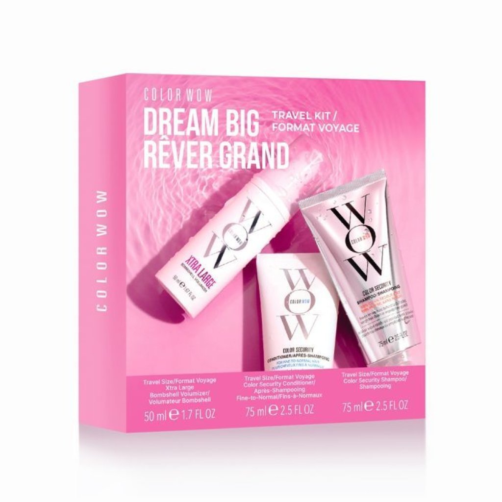 Color Wow Dream Big Discovery Set - Flu Hair and Make-up