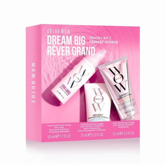 Color Wow Dream Big Discovery Set - Flu Hair and Make-up
