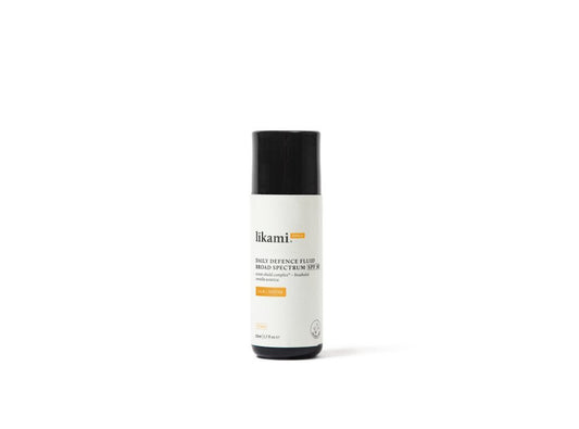DAILY DEFENCE FLUID SPF50 CALM + SOOTHE - Flu Hair and Make-up