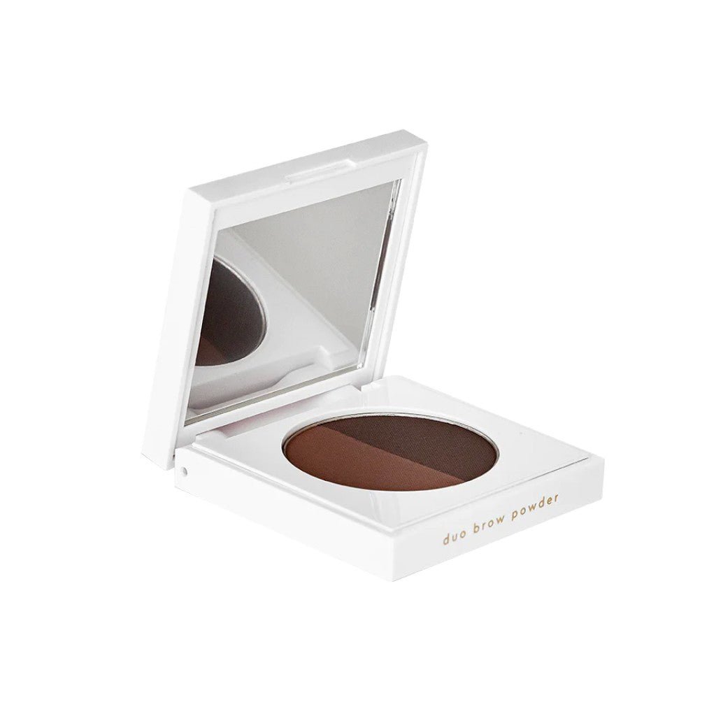 Duo Brow Powder medium to dark - Flu Hair and Make-up