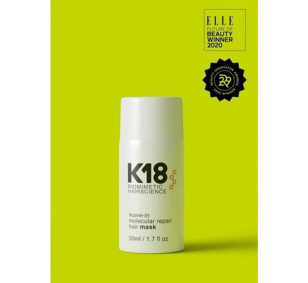 K18 HAIR Leave-In Molecular Repair Hair Mask 50ml - Flu Hair and Make-up