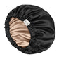 MOHI Bonnet (Black & Beige) - Flu Hair and Make-up