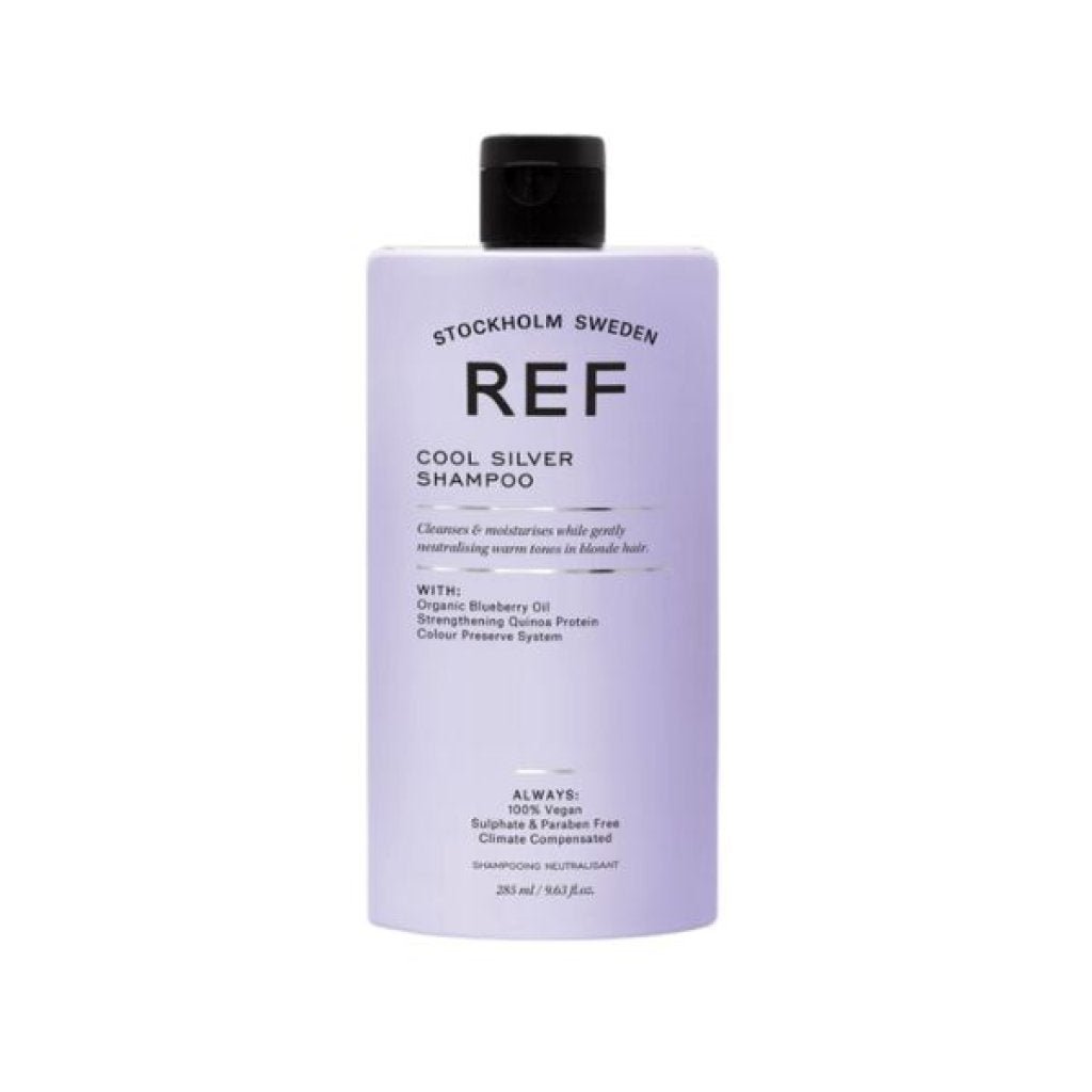 REF Cool Silver Shampoo 285 ml - Flu Hair and Make-up