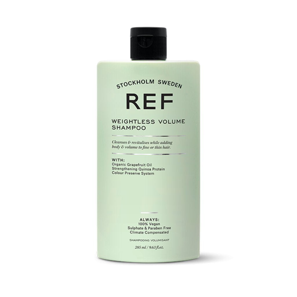 REF Weightless Volume Shampoo 285ml - Flu Hair and Make-up