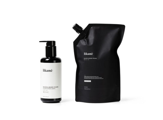 Refill Hand Body Wash Aloë Vera Oats 500ml - Flu Hair and Make - up