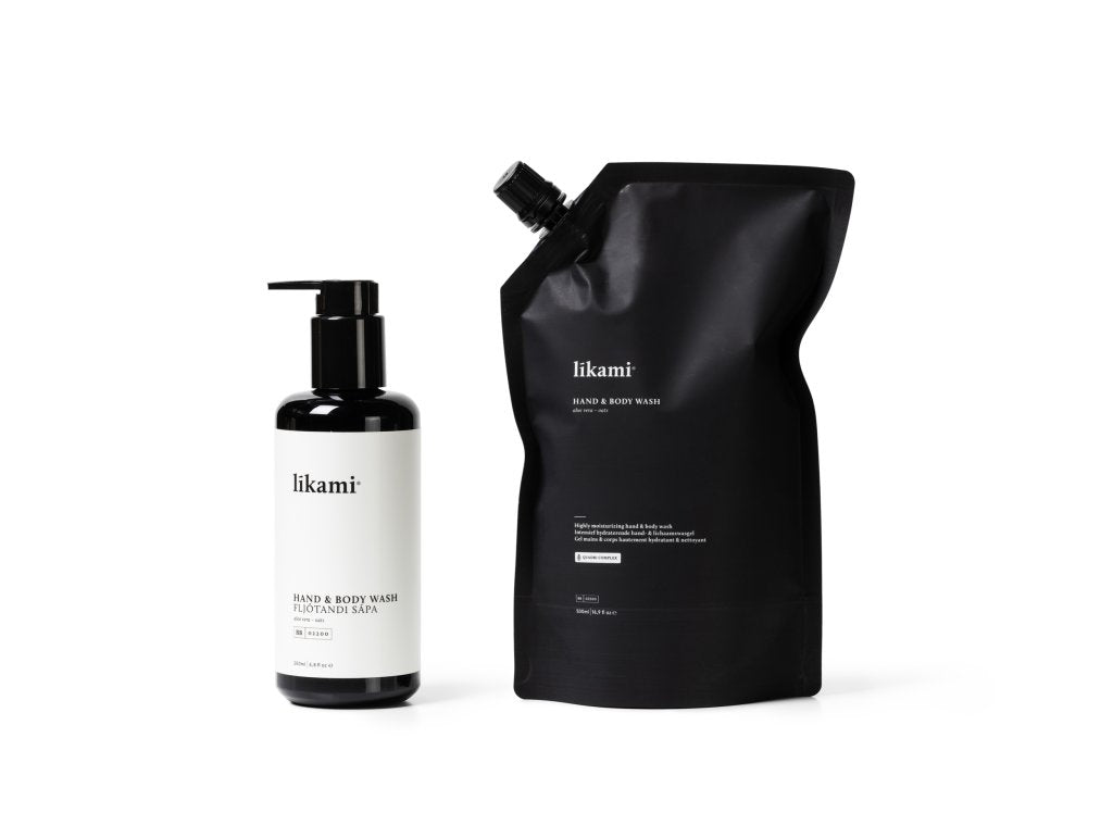 Hand & body wash aloe vera-oats refill 500ml